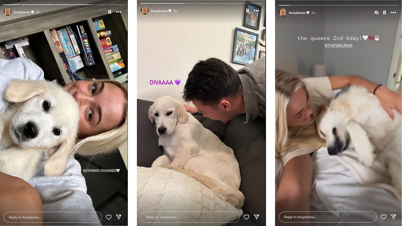 Olivia Dunne shares photos of Roux featuring Paul Skenes (livvydunne/Instagram)